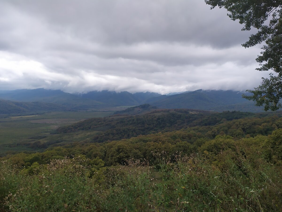 Лагонаки в пасмурную погоду