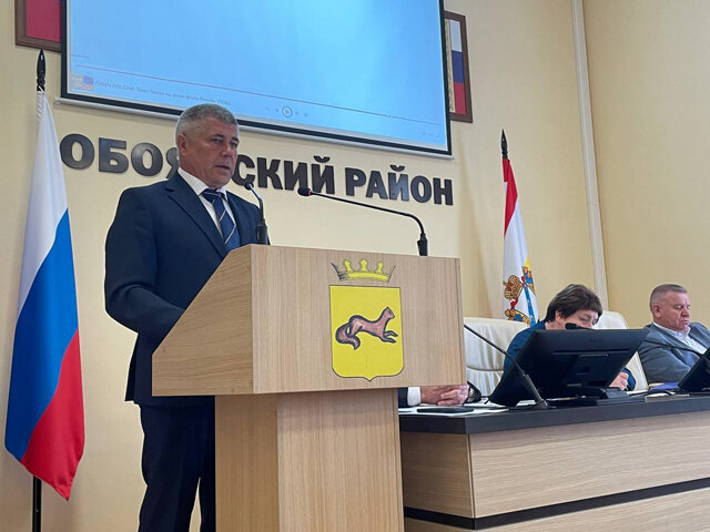    Главой Обоянского района стал Игорь Глущенко