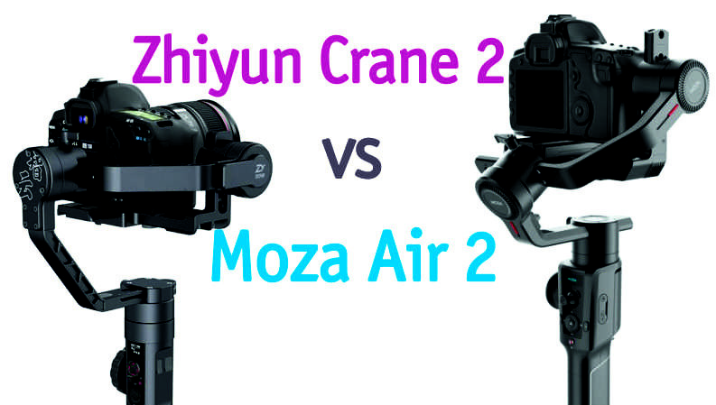 Moza air 2 vs zhiyun hot sale crane 3