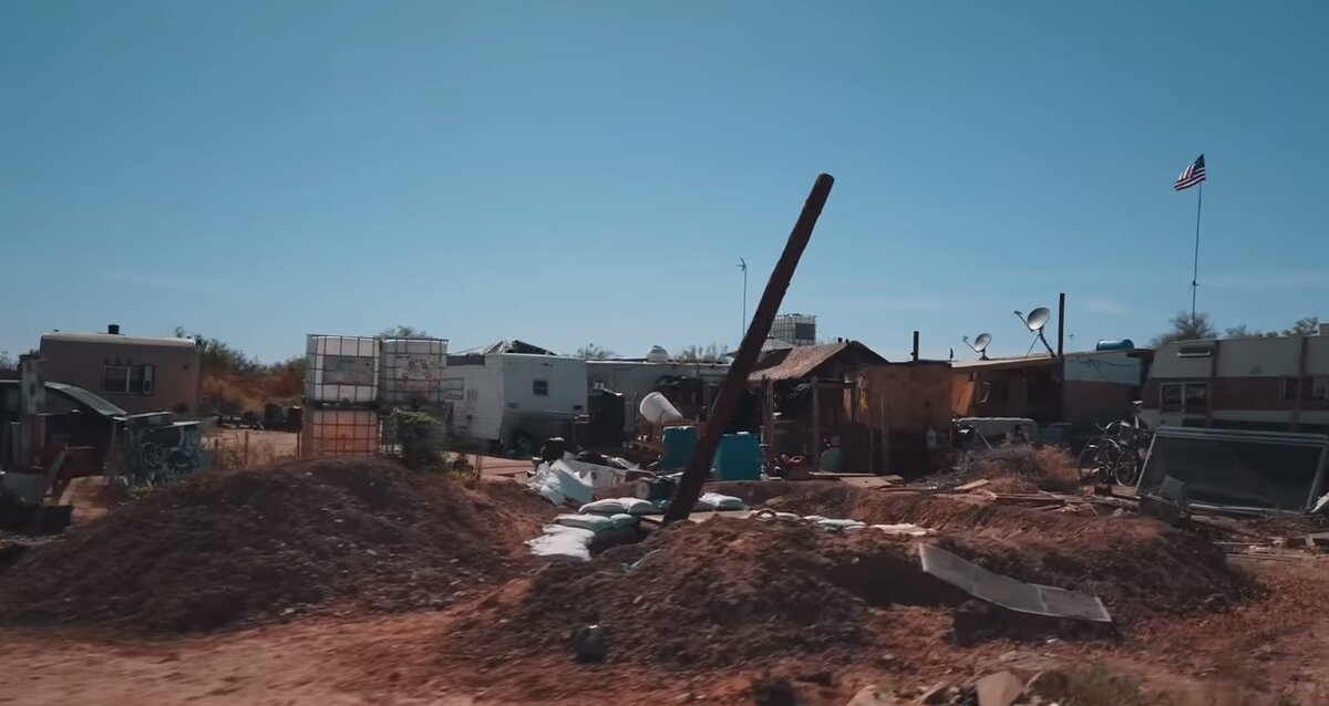 Пустыня Колорадо, поселение slab sity