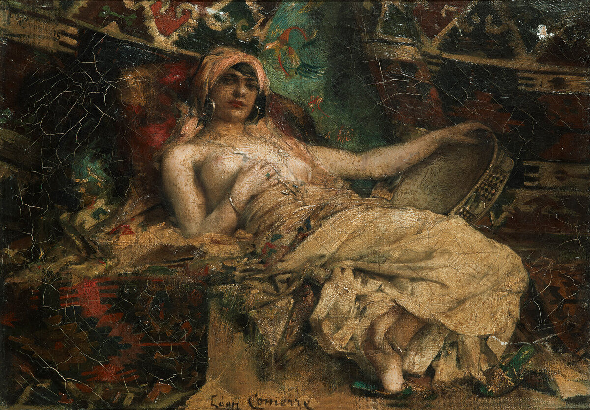 французский художник Леон Франсуа Комер (фр. Léon François Comerre, 1850 - 1916)