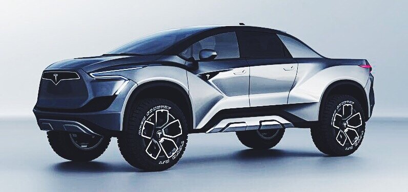 Концепт новой Теслы от АвтоВселенная