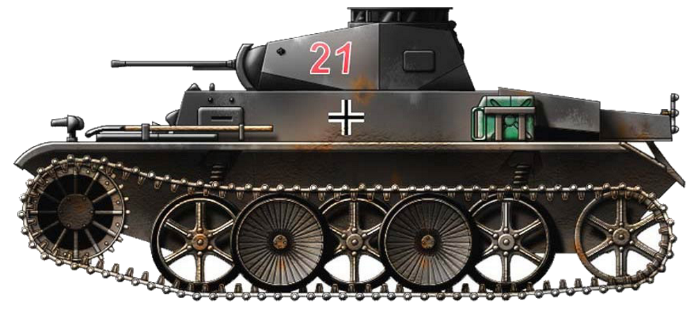 Танк PZ 1. Лёгкий танк PZ Kpfw 1. PZ Kpfw 1 Ausf c. PZ.Kpfw.i Ausf.a.