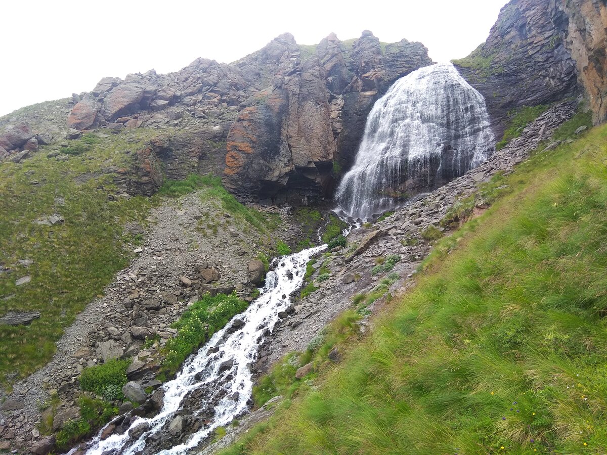 Терскольский водопад