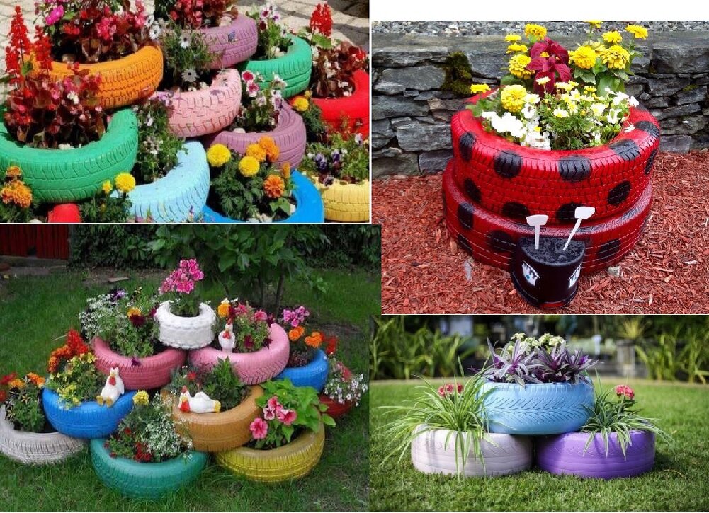 Простые и красивые способы украсить сад — 15 интересных идей