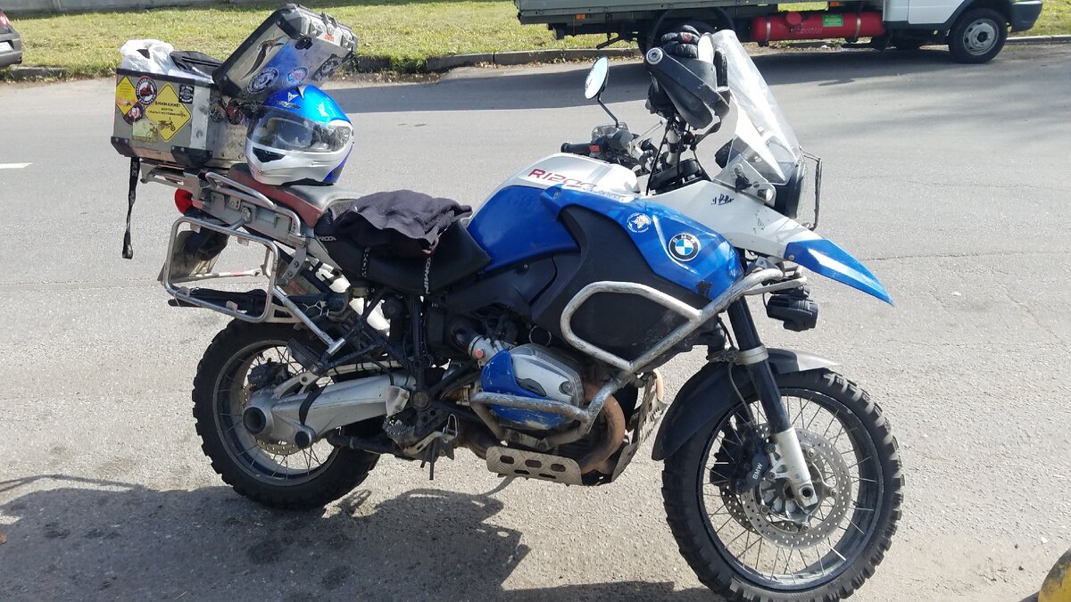 BMW R1200 GSA, 2006 года, он же Птерыч.