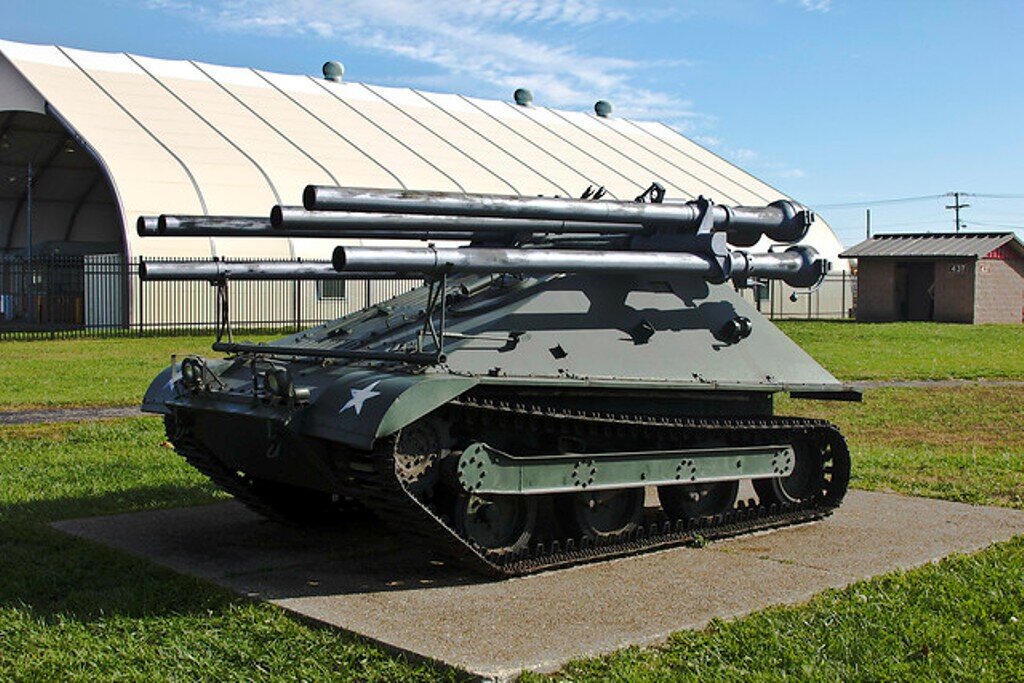Музейный экспонат M50A1 Ontos в Эдинбурге