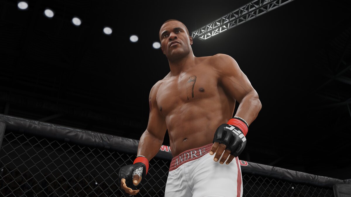 Фото Андре Бишопа из игры UFC3
