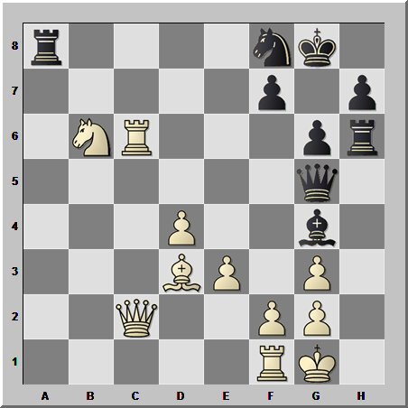 Задание №9. Чёрные начинают и выигрывают