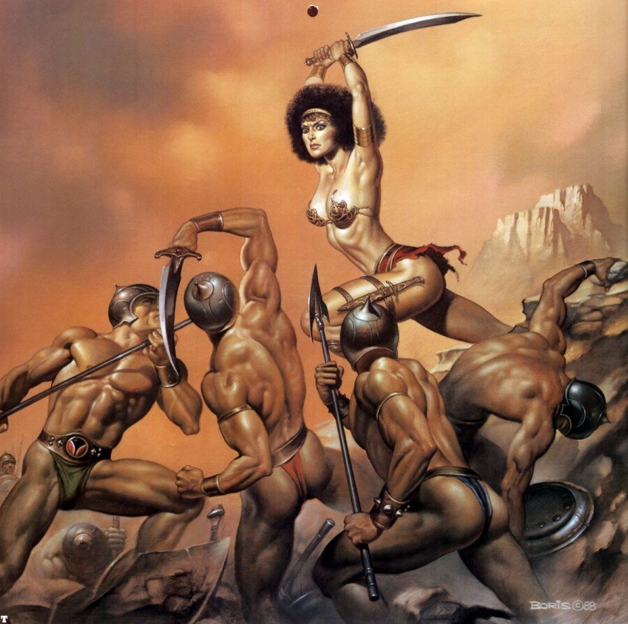 Boris Vallejo. Lilith.