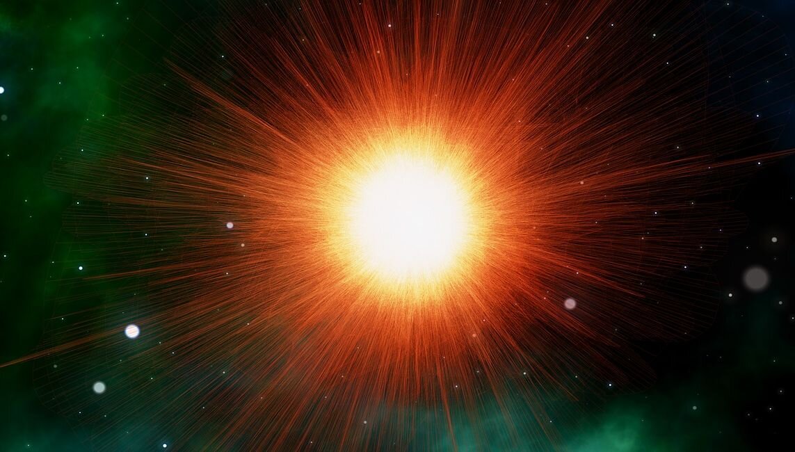 Новая звезда во вселенной рождается как часто. Первая звезда. Рождение звезды из газового облака. Появление первой звезды. Взрыв сверхновой звезды во времена Юрского периода.