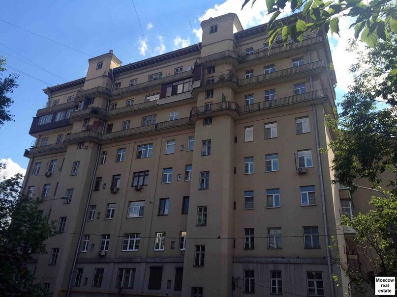 Дом, в котором жил Володя Полетаев. Москва, Ленинградский проспект, дом 14, к.1.