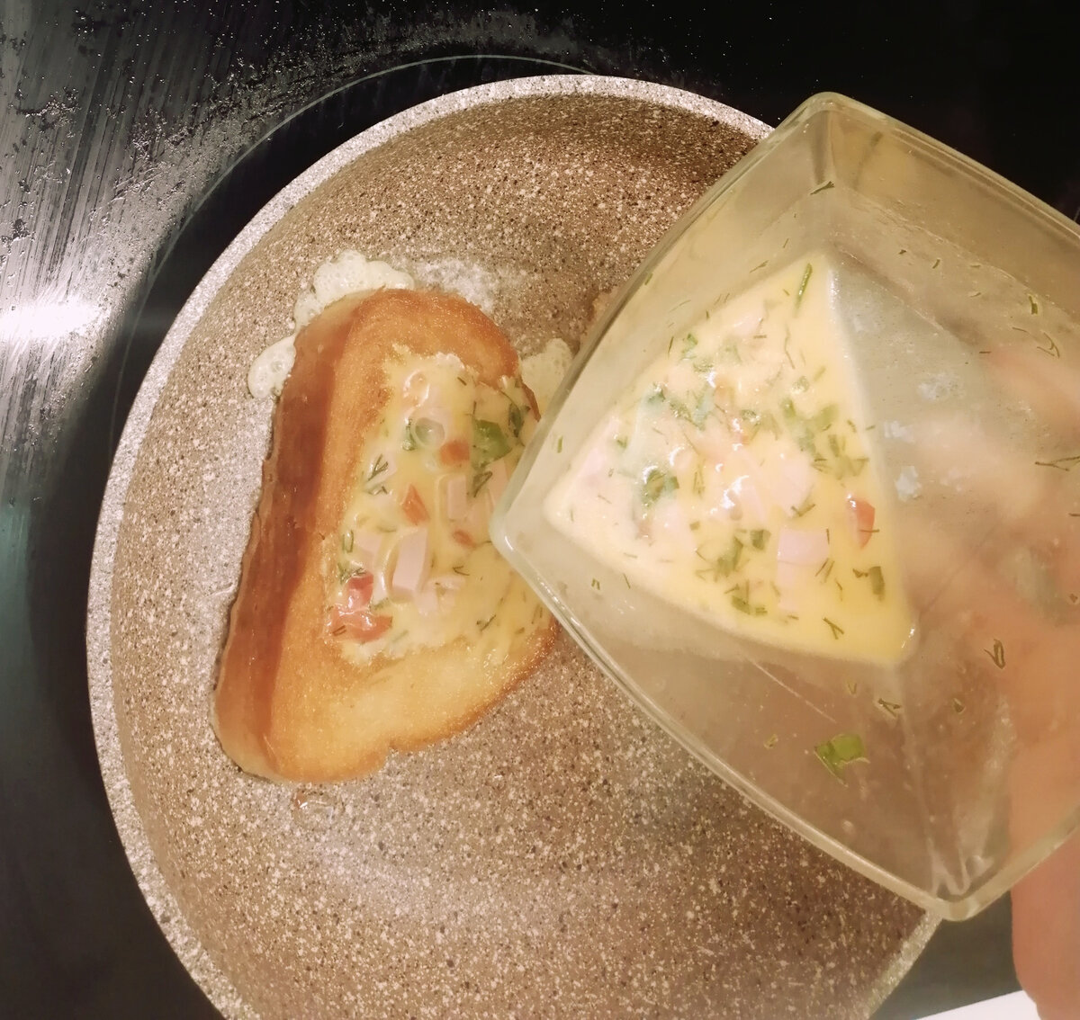 Картофельные корзиночки с сыром, беконом и яйцом!