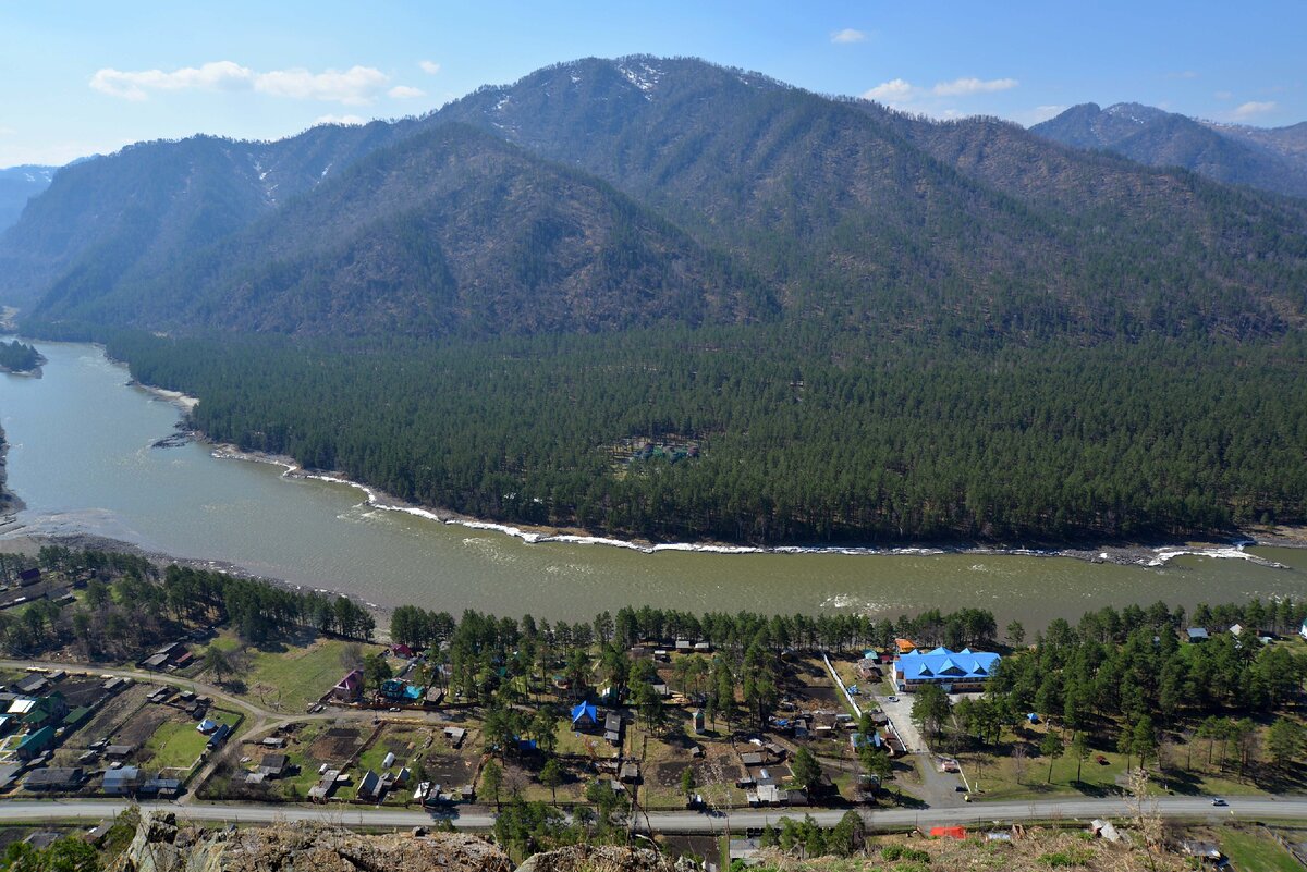 Село Узнезя Чемальский район Алтай