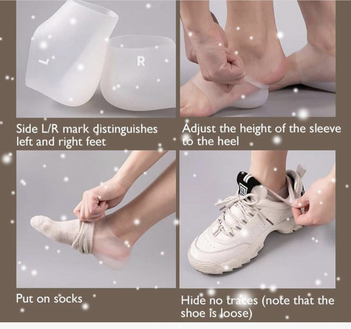 носки для увеличения роста