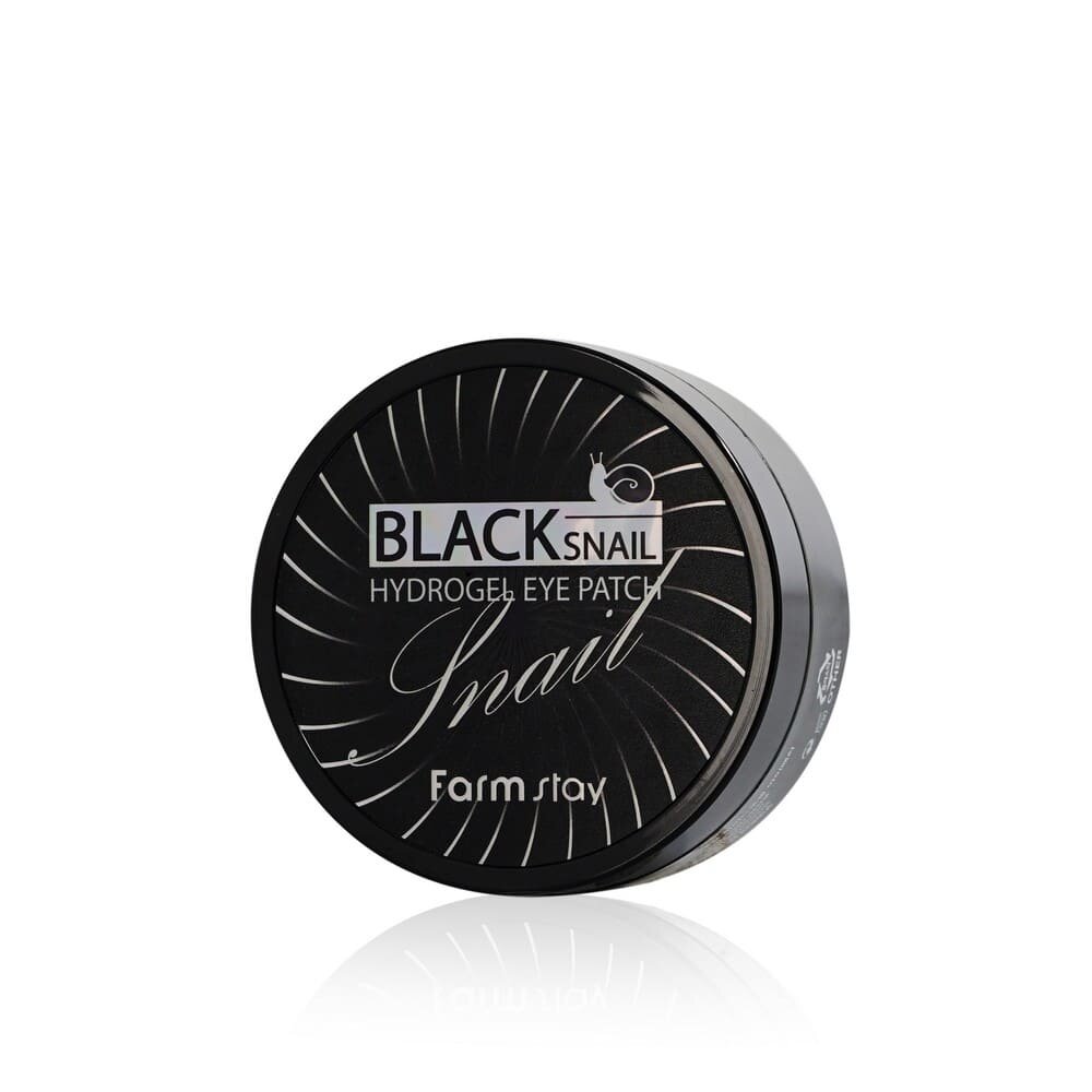 Гидрогелевые патчи Farmstay It's Real для области вокруг глаз, с муцином чёрной улитки, 60шт