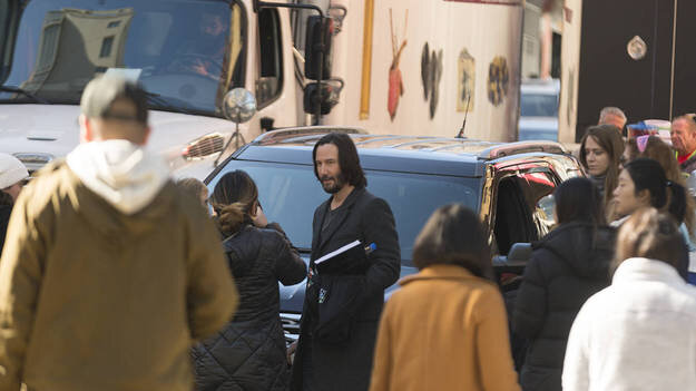 фото со съёмок Матрицы 4