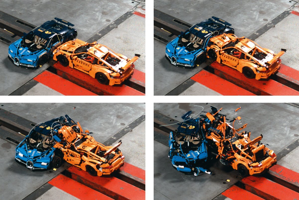 LEGO Technic crash