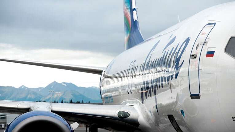 Самолет АК "Якутия"