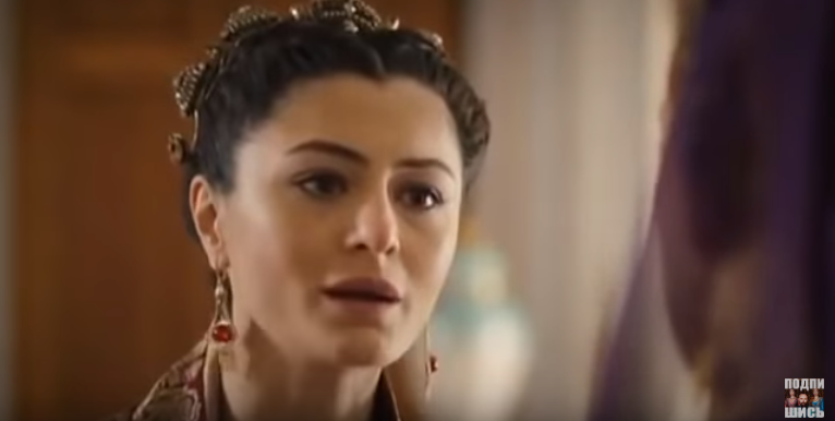 кадр из сериала "Великолепный век"  