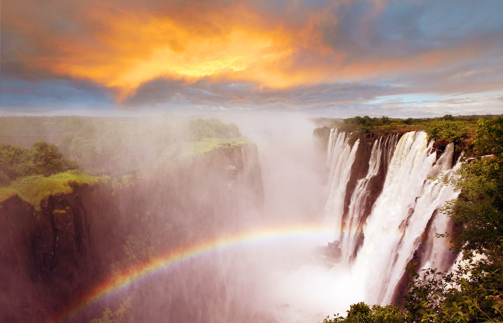 Водопад Виктория, Зимбабве, Африка