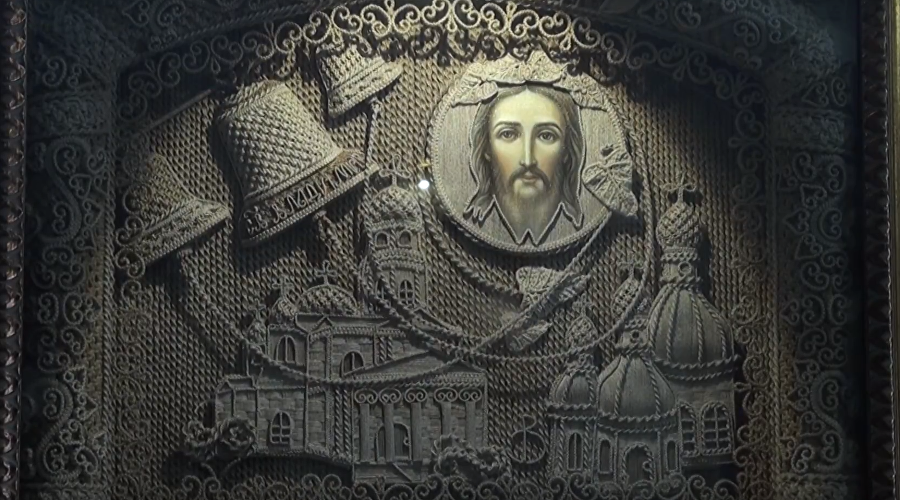 Икона работы Владимира Денщикова / Фото: Симферопольская и Крымская епархия