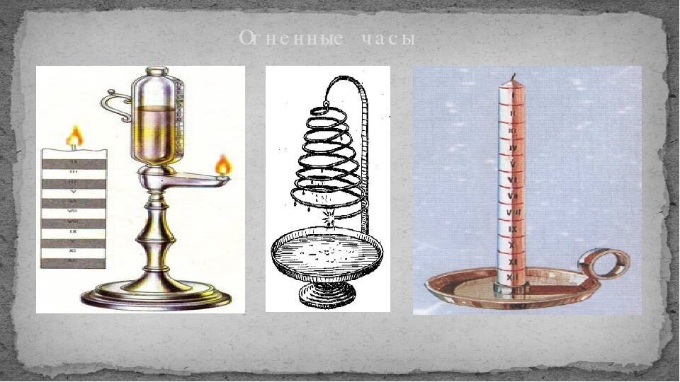 Что такое огневые часы и как их использовали