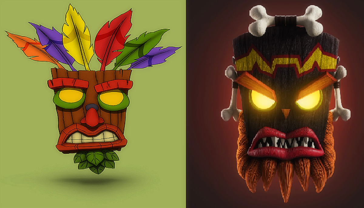 Аку Аку и Ука Ука.