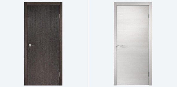Двери номер 22 и 29 от Dorbex, экошпон.
