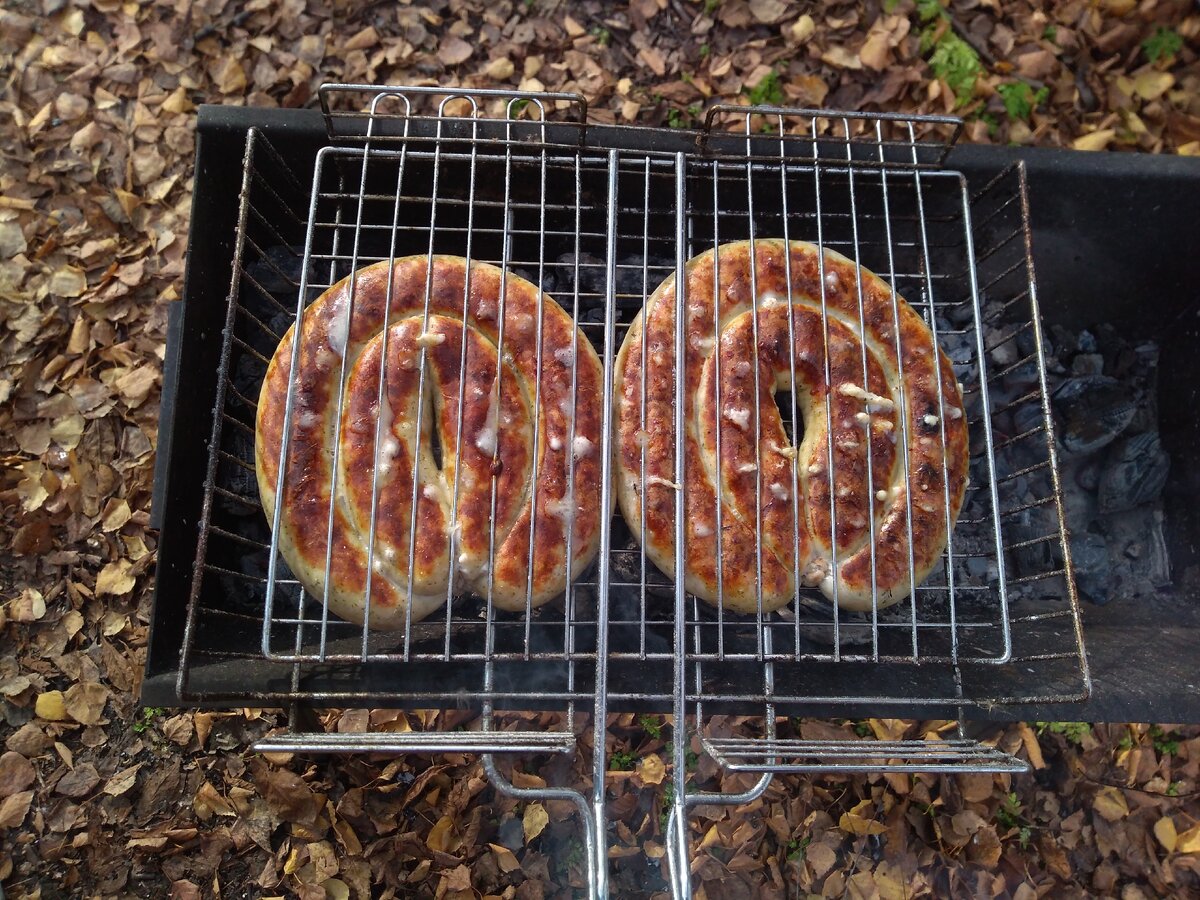 Последние "шашлыки" сезона 2020. Фото моё.