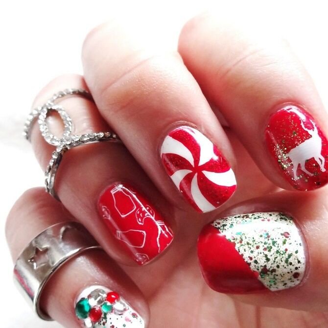 20+ великолепных рождественских ногтей со снеговиком, чтобы попробовать прямо сейчас!