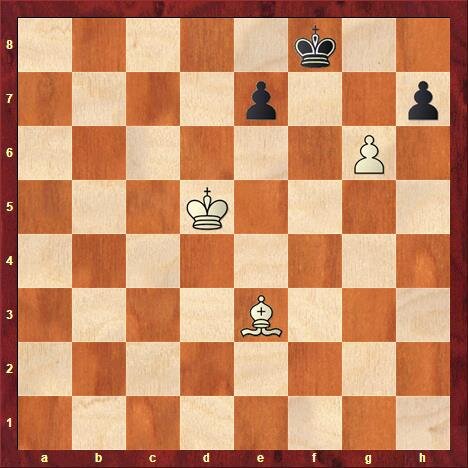 Ход белых. Выигрыш.