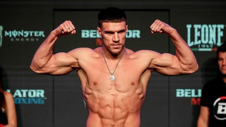 Боец Лиги Беллатор Вадим Немков