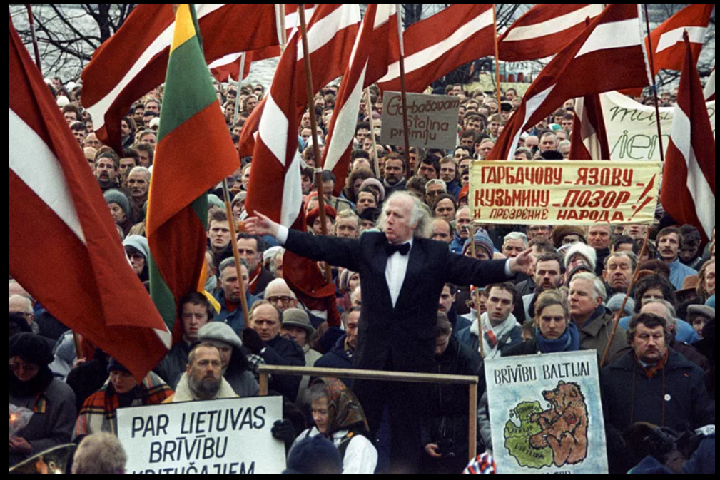 Парад Суверенитетов в странах Прибалтики (изображение взято из открытых источников)
