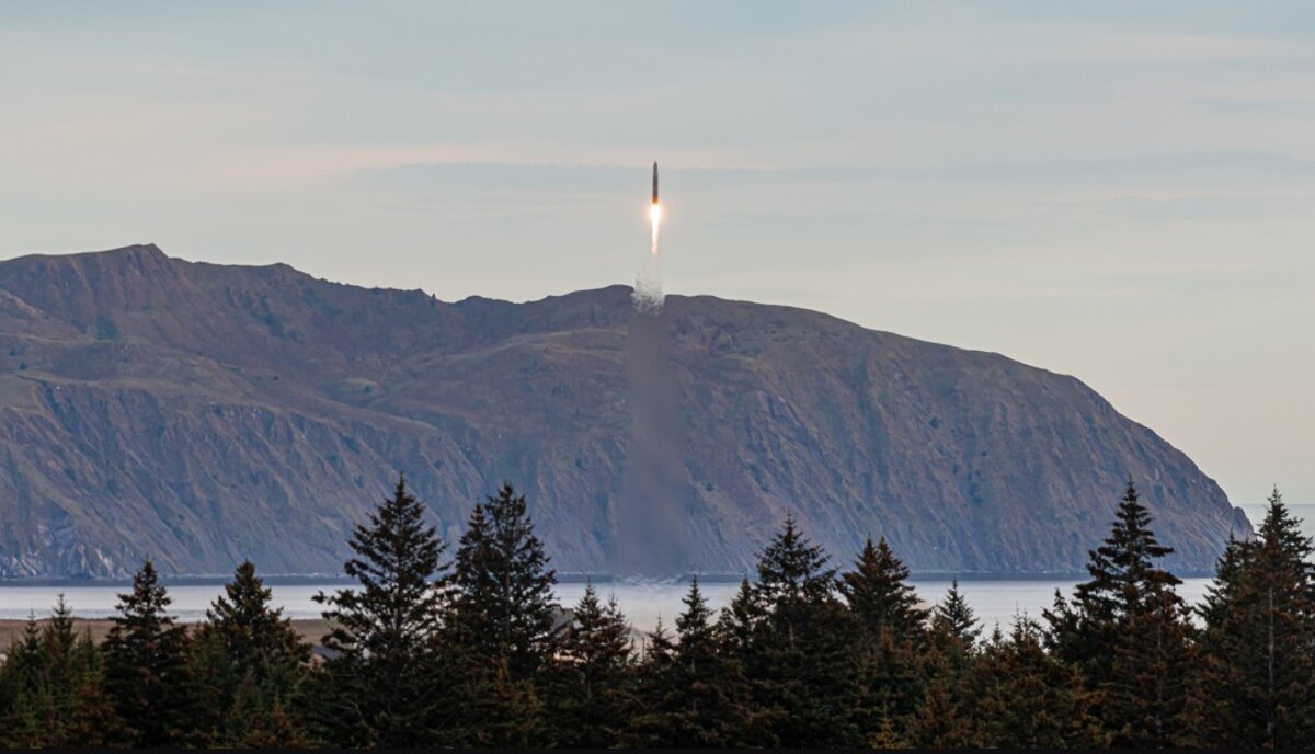 Запуск Astra Rocket 3. Фото из открытых источников