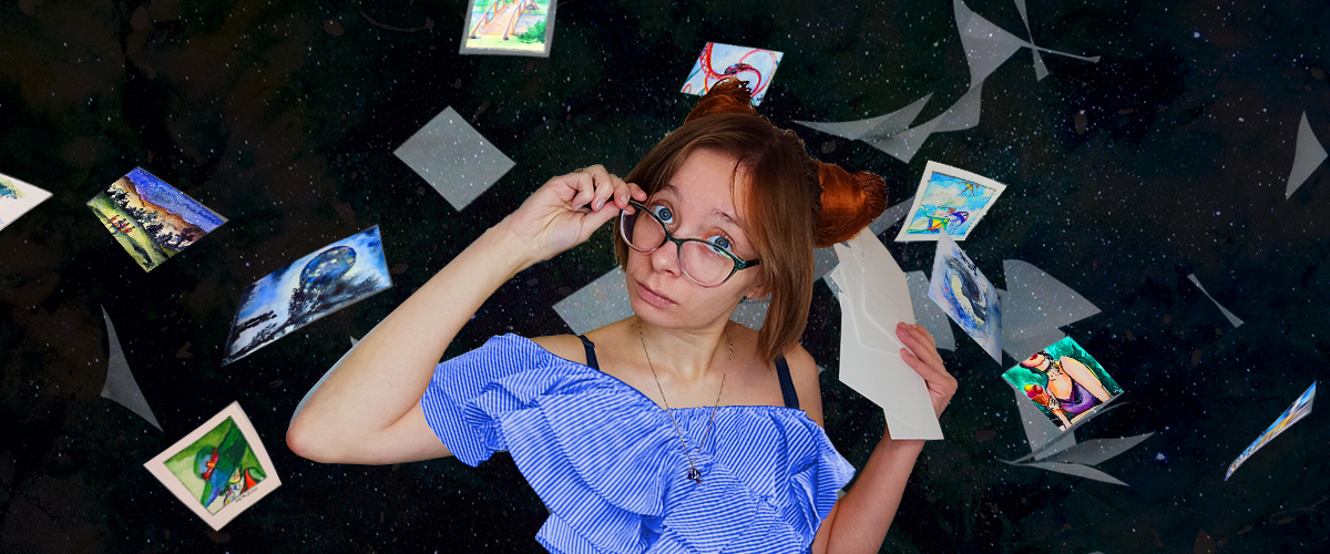 Много летних рисунков не бывает?