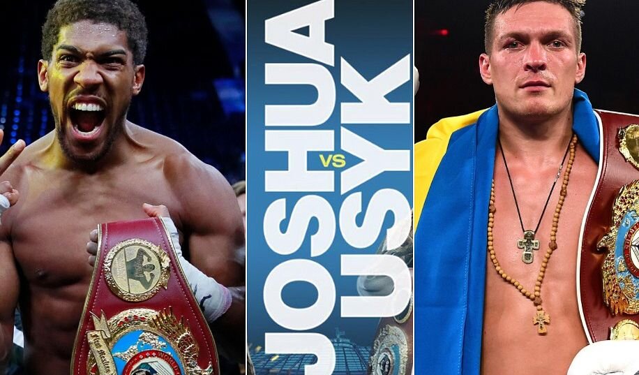 Энтони Джошуа и Александр Усик / Фото totalsportal.com