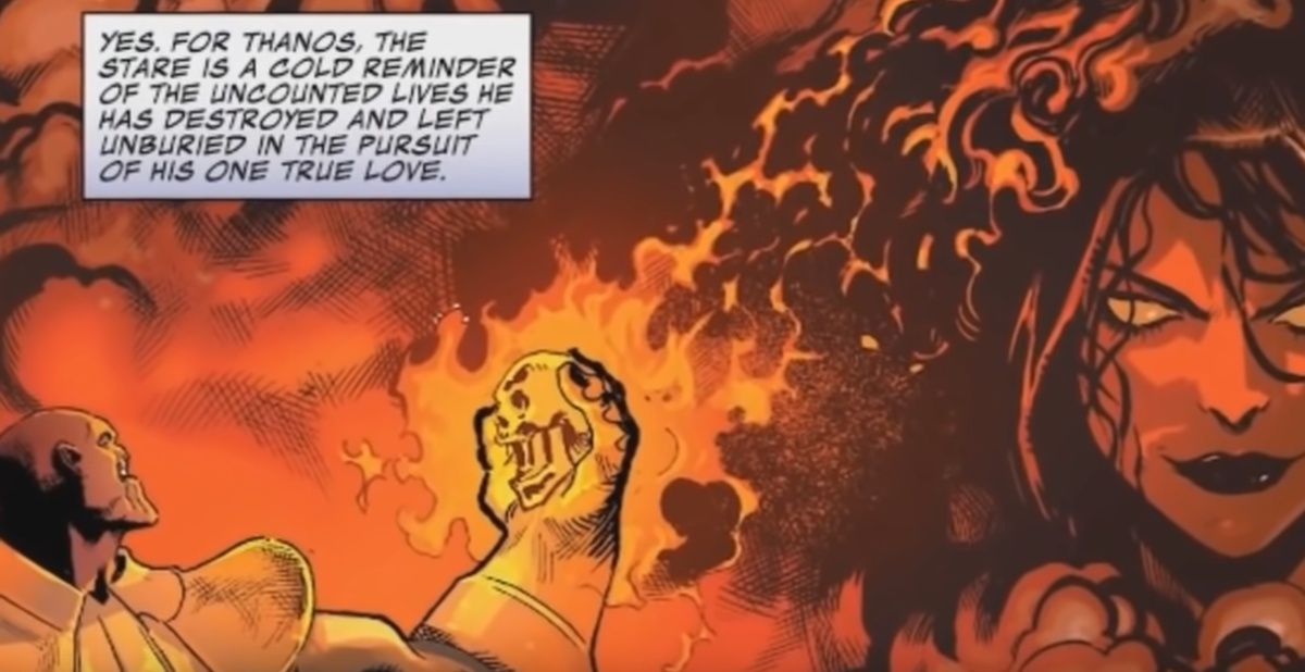  Предыдущая часть Дисклеймер:    в данной серии публикацией будет описан сюжет комиксов Thanos Wins, в    которой безумный титан побеждает, сразив всех своих врагов.-2