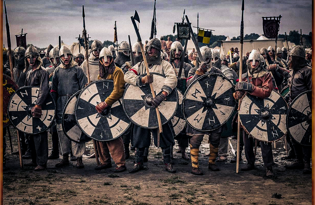 Сколько воинов было в армии викингов?