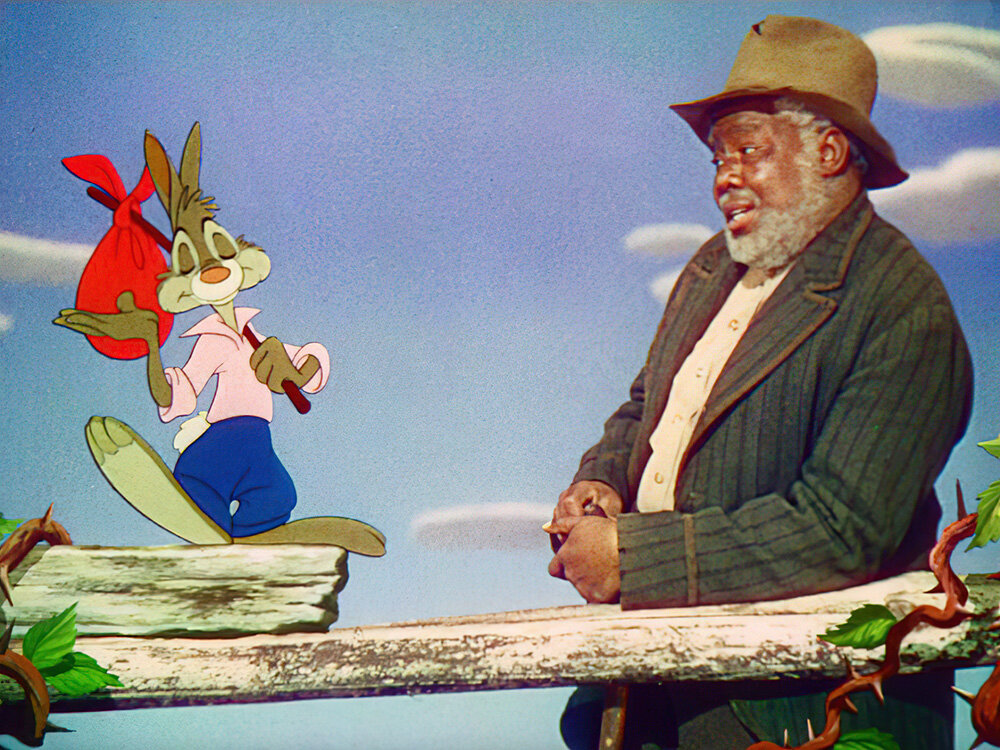 В полнометражном фильме «Песня Юга» Уолт Дисней продолжил эксперимент с соединением живых актёров и анимированных персонажей