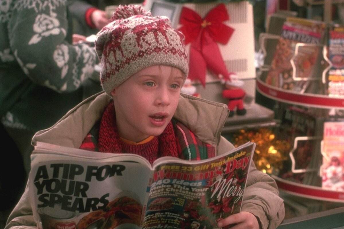 кадр из фильма "Один дома"