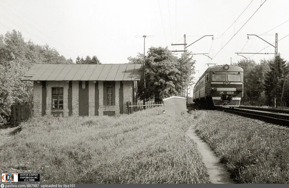 На перегоне Сенеж - Головково, 1985 г. Автор station-master. 