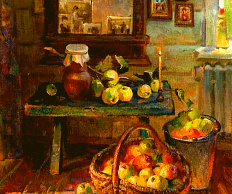 М.Калинин. Яблочный Спас