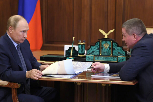    Владимир Путин и Андрей Бочаров (сайт президента России)