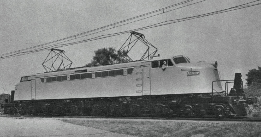 "Советский" электровоз с номером МПС А1598. 