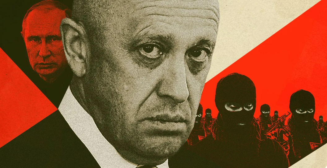 Одна из западных обложек про ЧВК