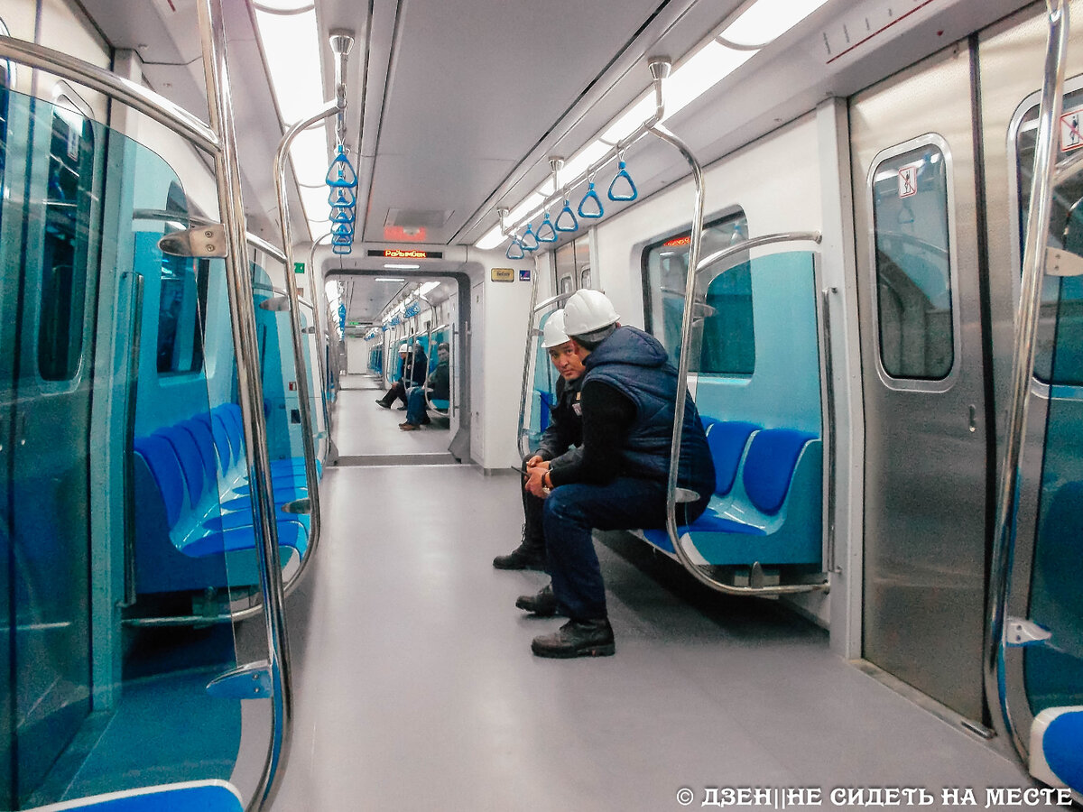 Моя первая поездка в метро Алма-Аты, ещё до официального открытия