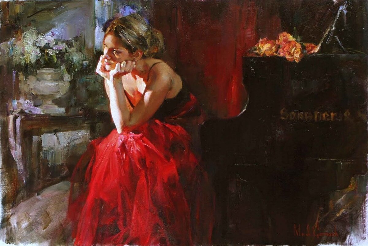 Michael Inessa Garmash художник картины