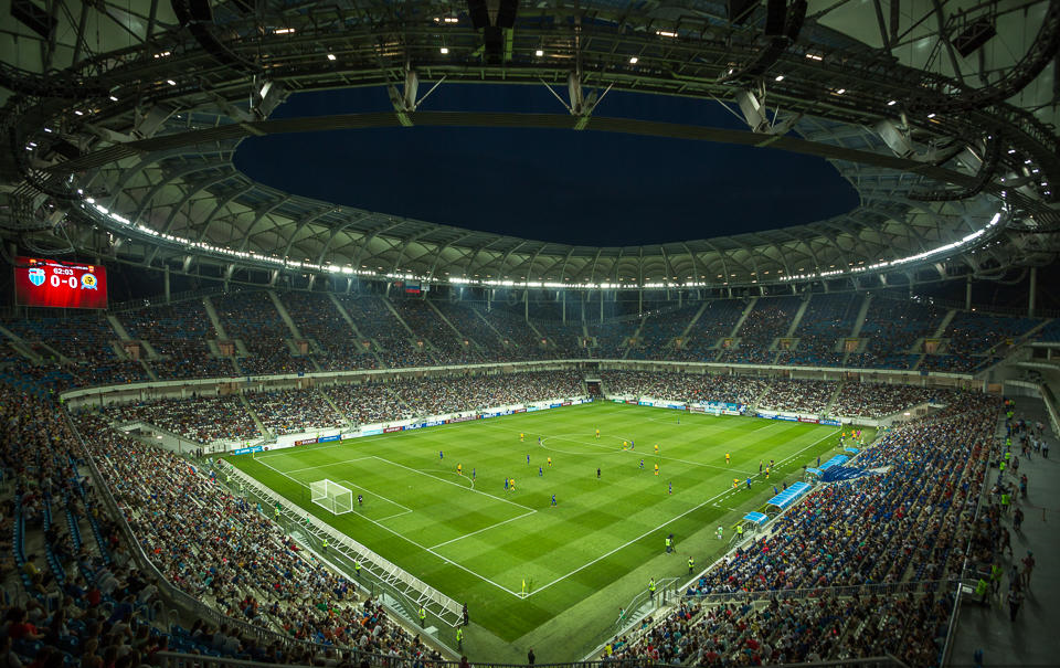 22 июля 2018 г. Стадион "Волгоград Арена". Матч "Ротор" — "Луч". 30611 зрителей.