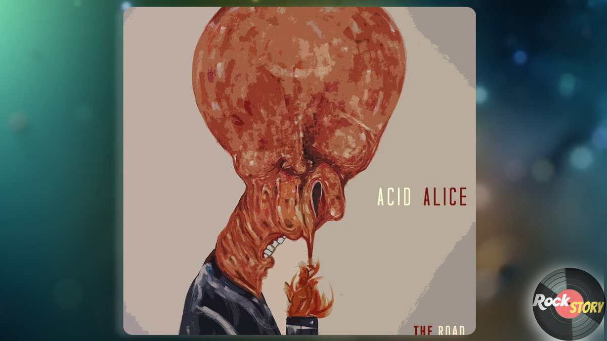 На фотографии обложка дебютного студийного альбома The Road  группы  Acid Alice.